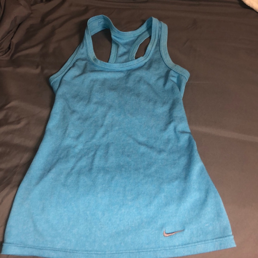 NIKE blue tank top